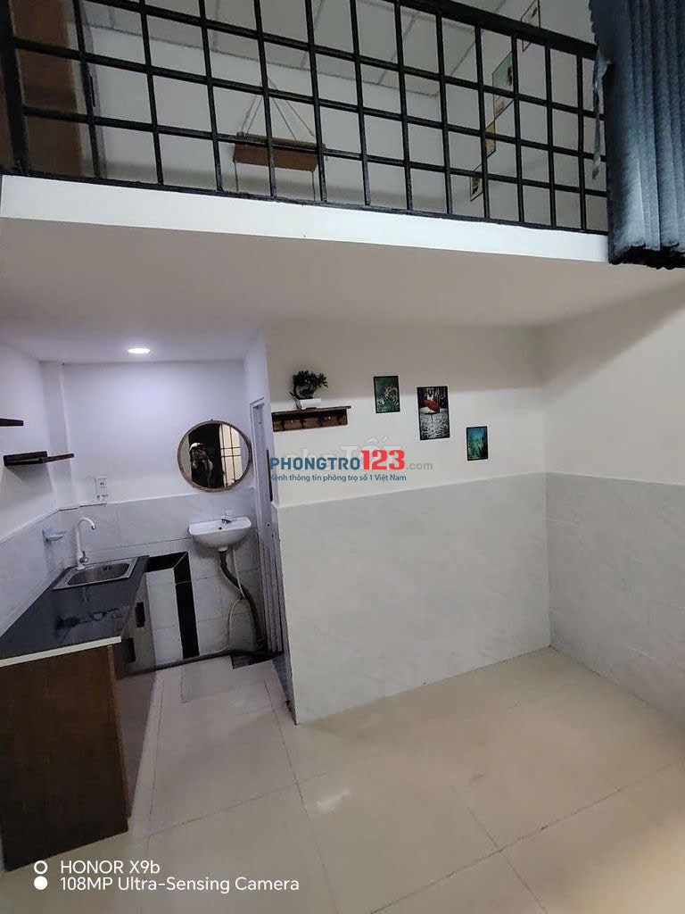 cho thuê phòng trọ mới có gác cao