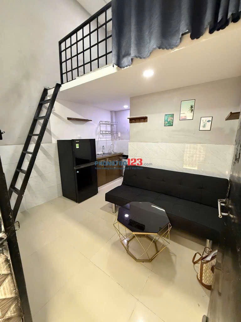 cho thuê phòng trọ mới có gác cao