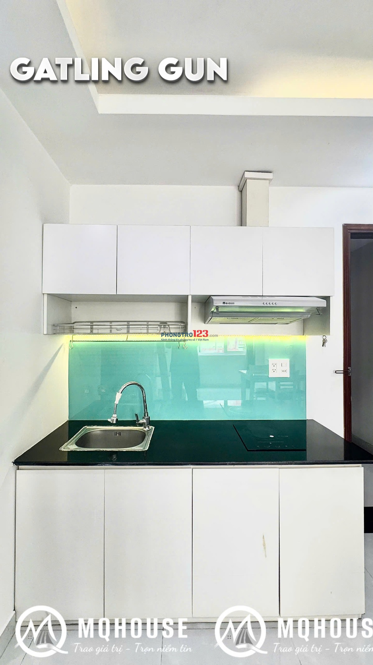 Studio thang máy Nguyễn Thị Minh Khai gần Thảo Cầm Viên, cầu Thị Nghè - Đài Truyền Hình Quận 1
