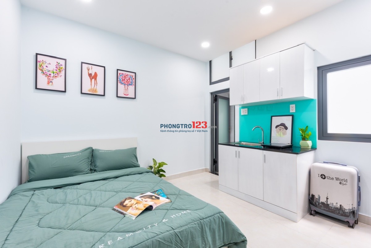 PHÒNG TRỌ MỚI FULL NỘI THẤT NGAY NƠ TRANG LONG - GẦN VĂN LANG, PHẠM VĂN ĐỒNG, CHỢ BÀ CHIỂU