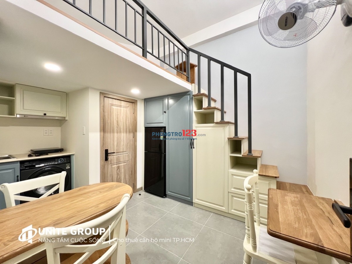 CHO THUÊ PHÒNG DUPLEX, NHÀ MỚI 100%, FULL NỘI THẤT GẦN TRƯỜNG ĐẠI HỌC GIAO THÔNG VẬN TẢI