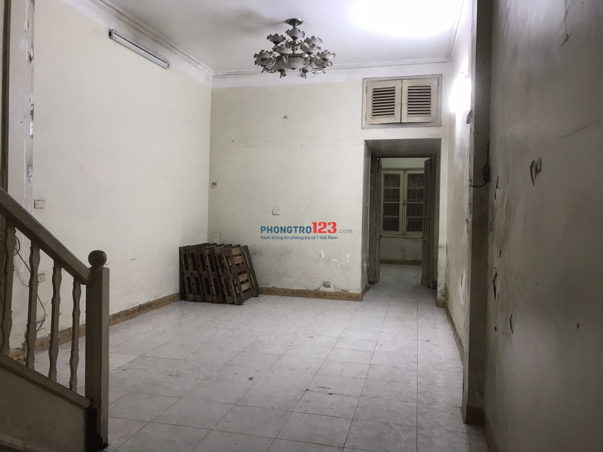 CHO THUÊ NGUYÊN CĂN NHÀ MẶT PHỐ ĐỂ KINH DOANH số 83 Phố Thịnh Liệt phường Hoàng Mai Hà nội