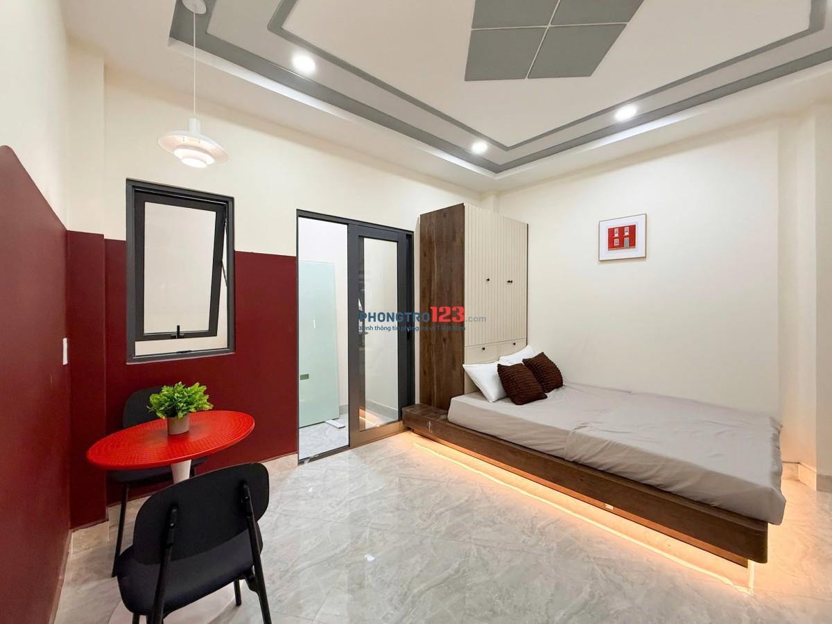 Phòng new 100% nội thất siêu xịn gần CV Gò Vấp, IUH, VLU