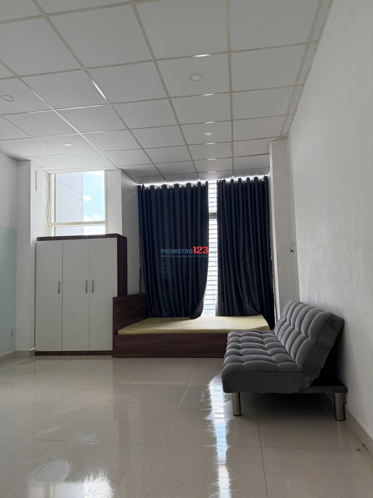 CHO THUÊ PHÒNG STUDIO - CỬA SỔ TRỜI