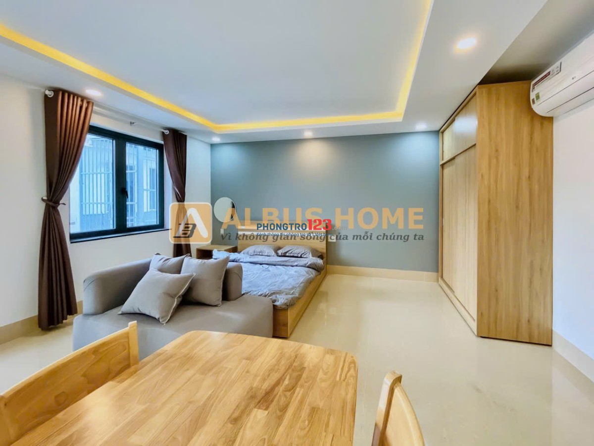 Cho thuê CHDV, Studio có ban công, full nội thất,gần Lotte Mart, cầu Kênh Tẻ, RMIT, VivoCity