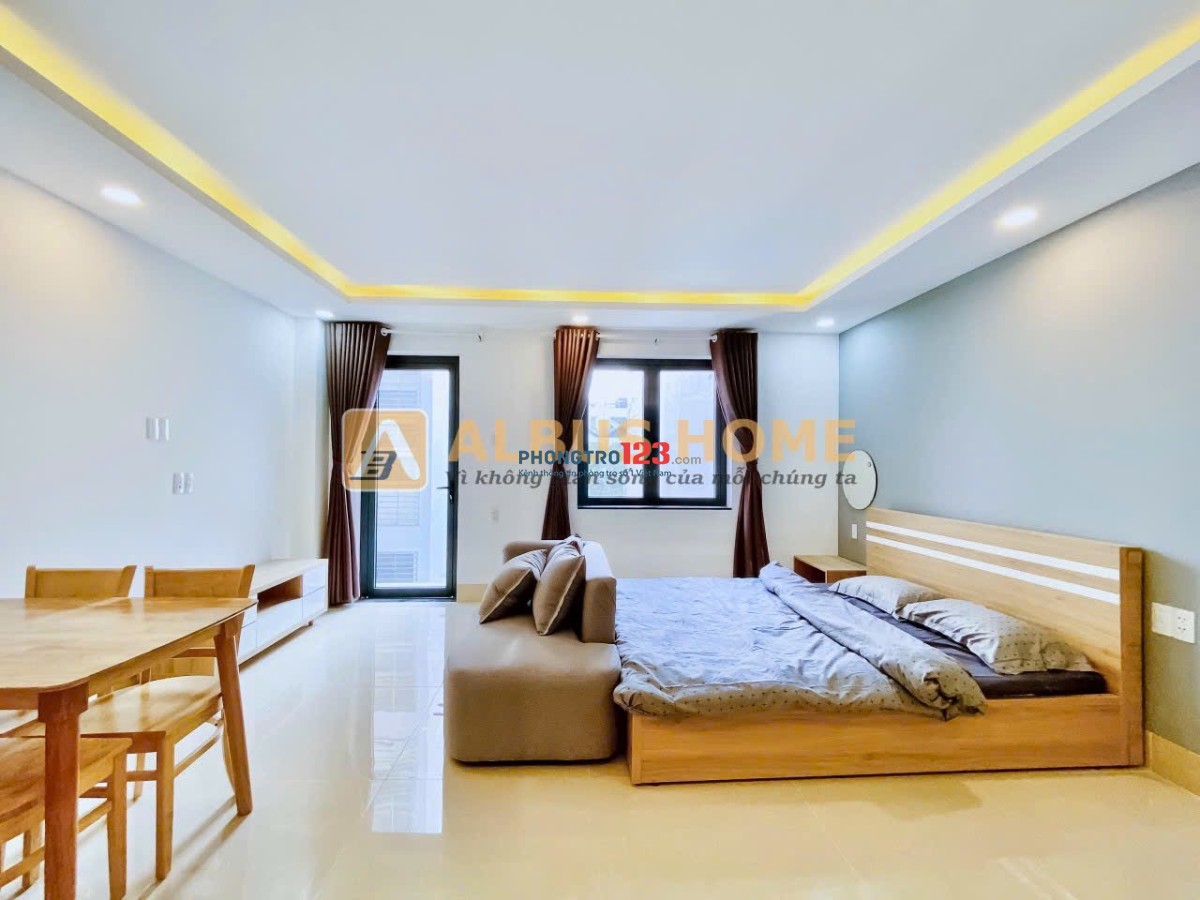 Cho thuê CHDV, Studio có ban công, full nội thất,gần Lotte Mart, cầu Kênh Tẻ, RMIT, VivoCity
