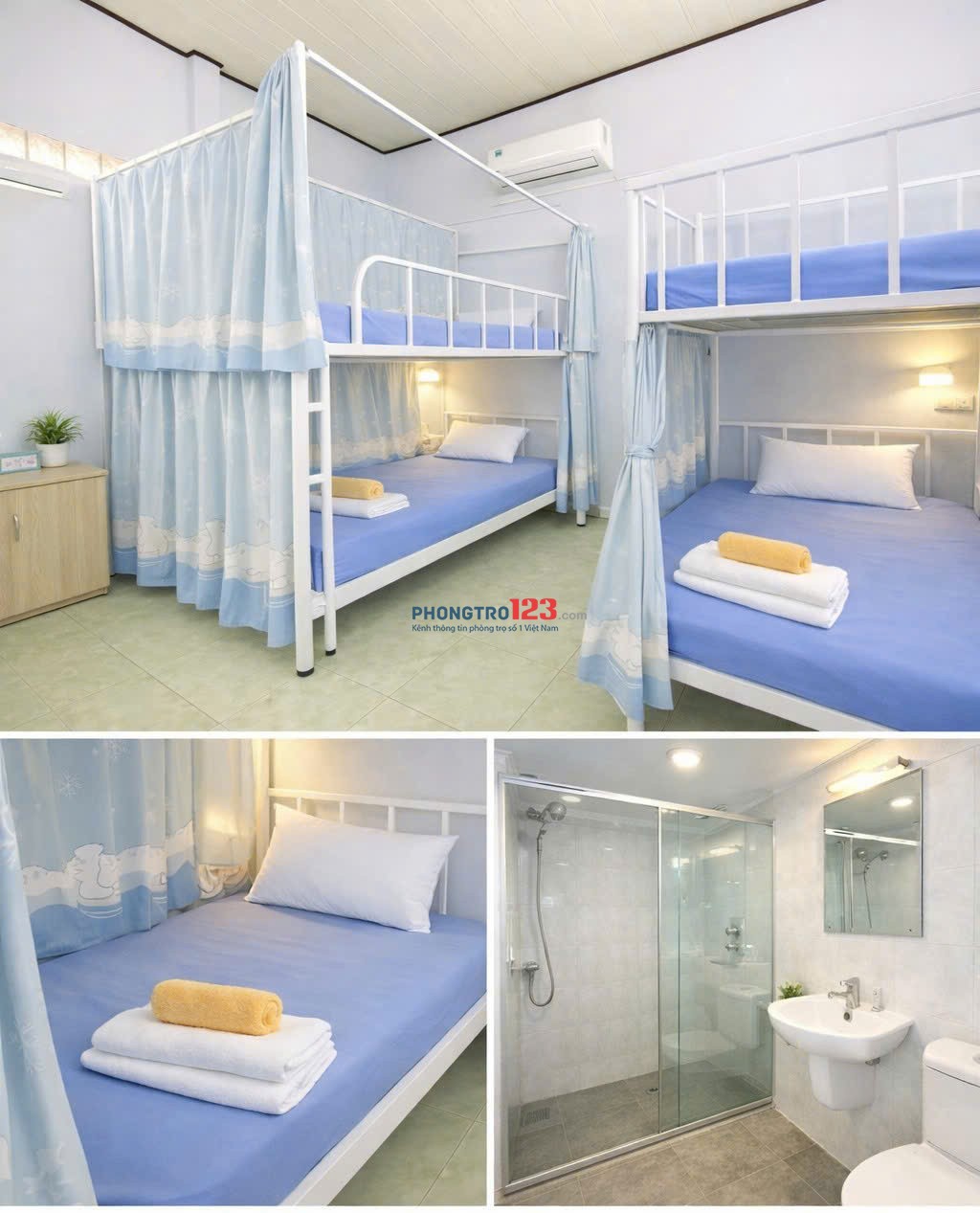 TRỌ 1 NGƯỜI/ KÝ TÚC XÁ TIỆN NGHI QUẬN 7, CHỈ TỪ 1TR5 BAO HẾT