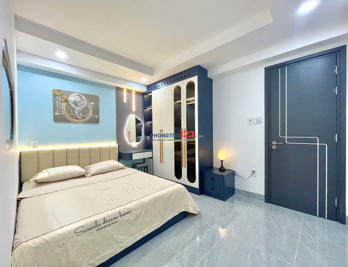 Cho thuê căn hộ 1PN tách bếp đầy đủ tiện nghi gần Ngã Tư Hàng Xanh - Bùi Đình Túy, Quận Bình Thạnh