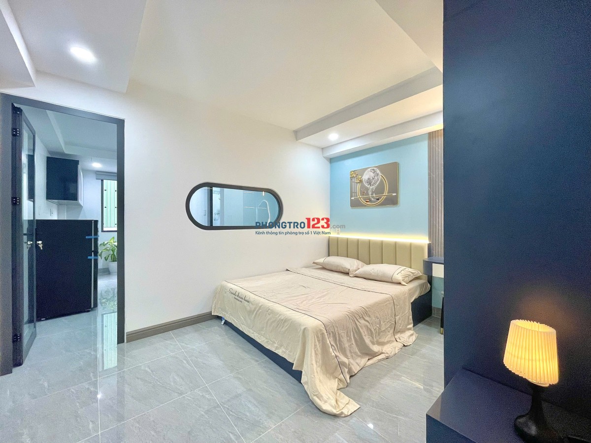 Cho thuê căn hộ 1PN tách bếp đầy đủ tiện nghi gần Ngã Tư Hàng Xanh - Bùi Đình Túy, Quận Bình Thạnh
