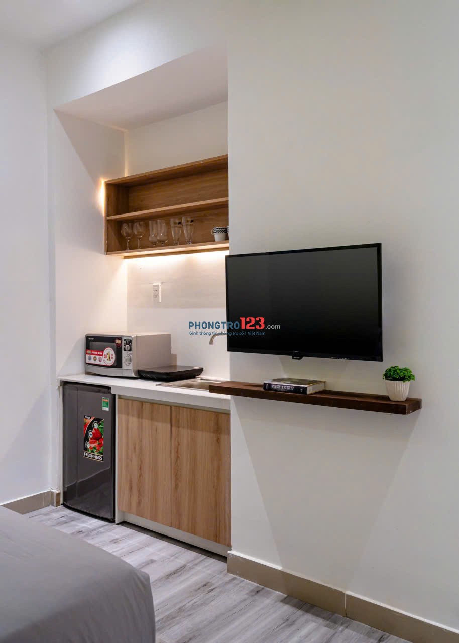 CHO THUÊ STUDIO XINH – FULL NỘI THẤT, ĐẦY ĐỦ TIỆN NGHI – PHÓ ĐỨC CHÍNH, QUẬN 1