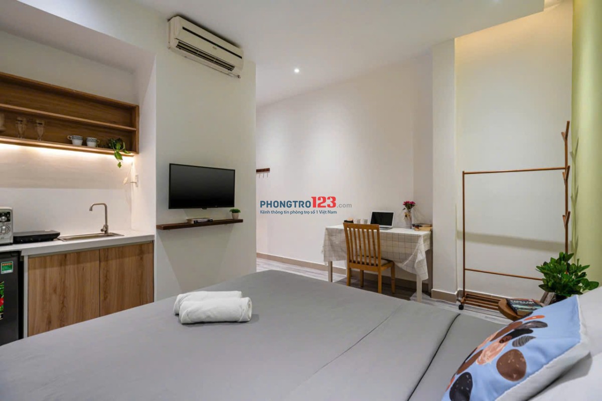 CHO THUÊ STUDIO XINH – FULL NỘI THẤT, ĐẦY ĐỦ TIỆN NGHI – PHÓ ĐỨC CHÍNH, QUẬN 1