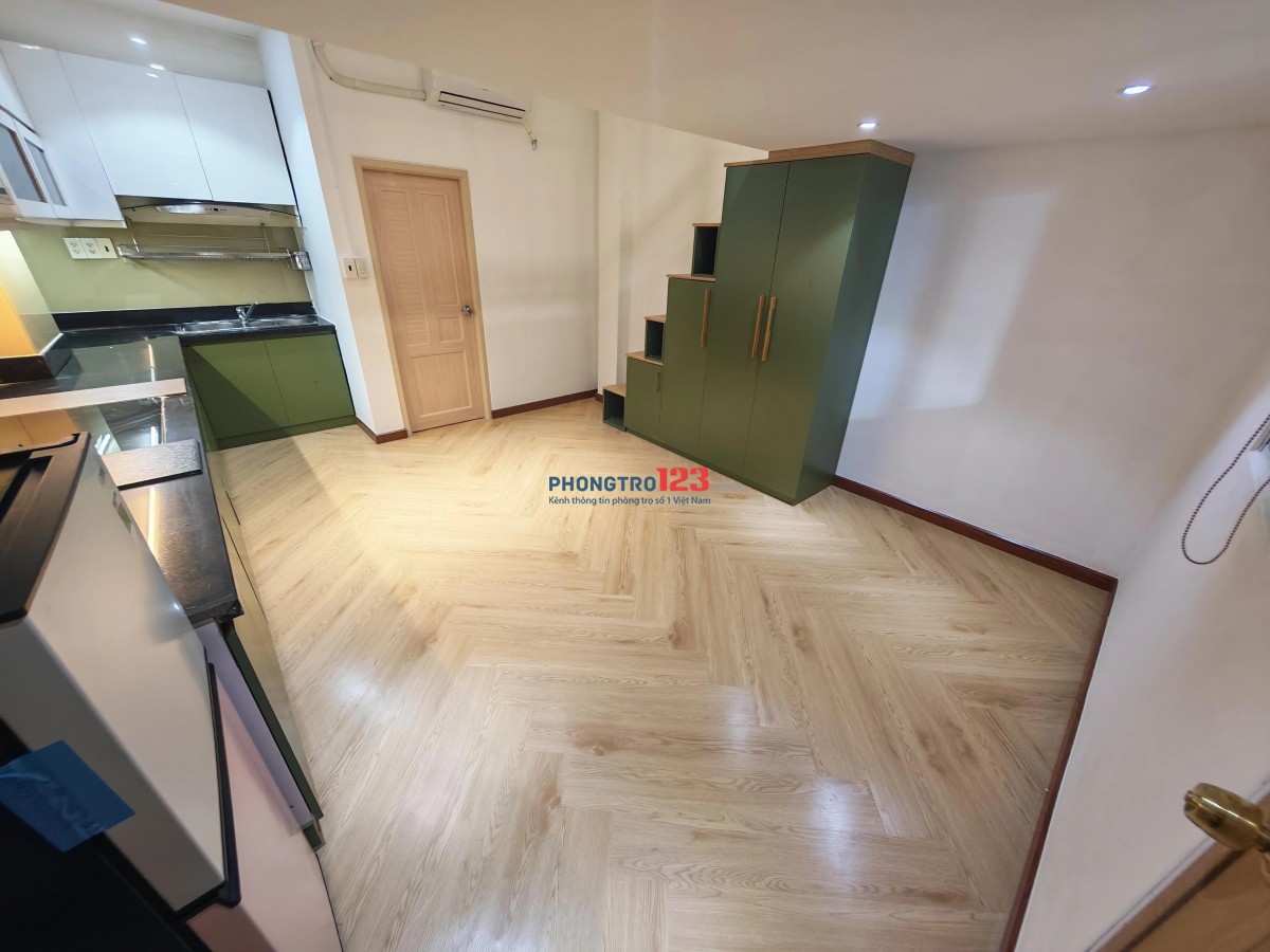 Cho thuê duplex có gác ở Tân Bình tone màu pastel siu iu