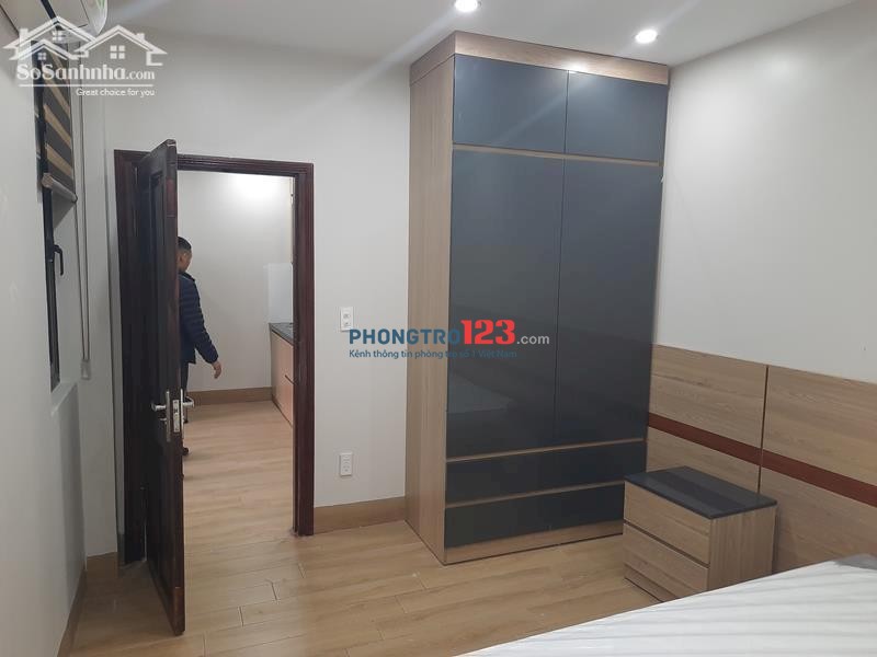 Cho thuê Căn hộ Apartment 1N,1K Full đồ VIP, Ngõ rộng thoáng tại Ngõ 294 Kim Mã, Ba Đình. Chỉ 8.5tr