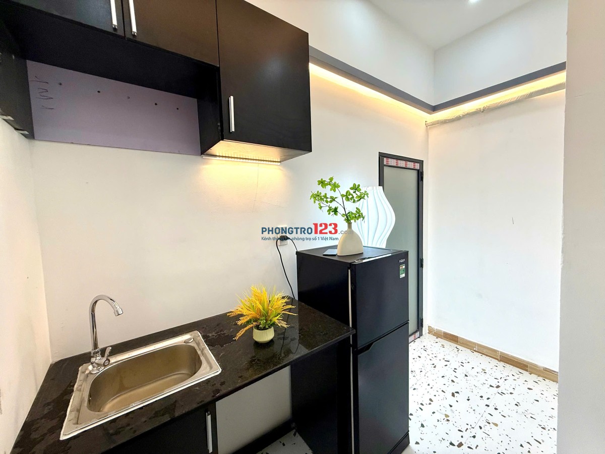 CHO THUÊ CĂN HỘ 1 PHÒNG NGỦ TÁCH BẾP – FULL NỘI THẤT KHU VỰC TÂN BÌNH