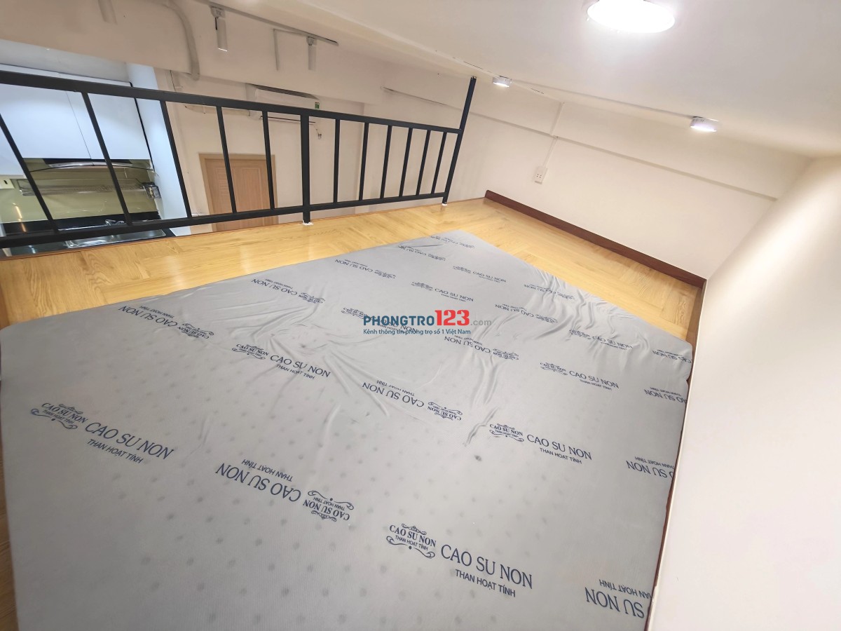 Cho thuê duplex có gác ở Tân Bình tone màu pastel siu iu