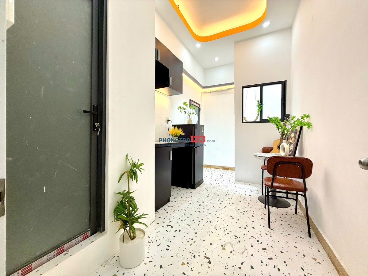 CHO THUÊ CĂN HỘ 1 PHÒNG NGỦ TÁCH BẾP – FULL NỘI THẤT KHU VỰC TÂN BÌNH