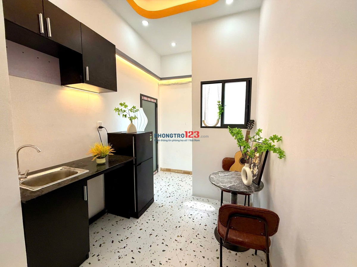 CHO THUÊ CĂN HỘ 1 PHÒNG NGỦ TÁCH BẾP – FULL NỘI THẤT KHU VỰC TÂN BÌNH
