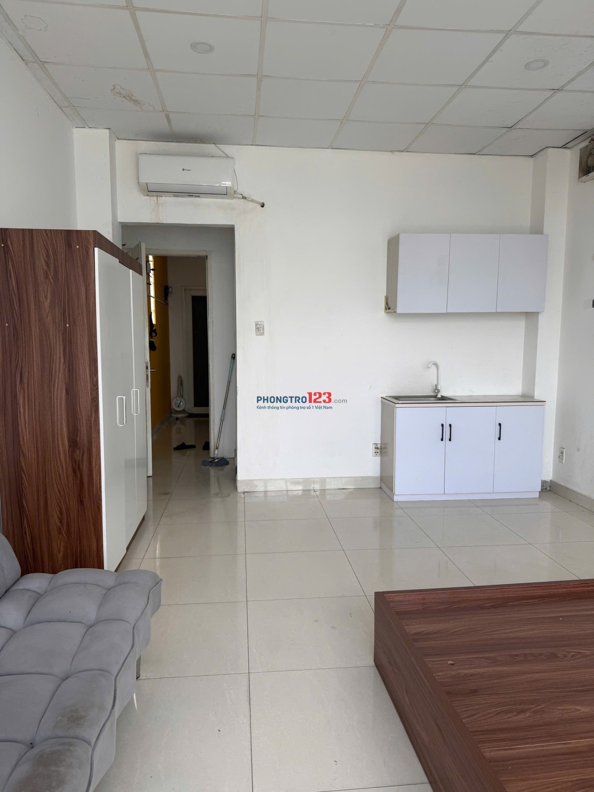  CHO THUÊ STUDIO TÂN BÌNH | GẦN ĐH VĂN HIẾN - ÂU CƠ - LẠC LONG QUÂN | NỘI THẤT NHƯ HÌNH