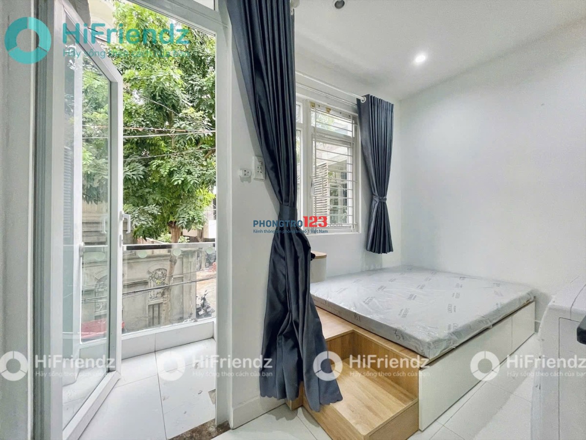 CHO THUÊ PHÒNG MỚI FULL NỘI THẤT CỬA SỔLỚN CÓ MÁY GIẶT RIÊNG GẦN CẦU CÔNG LÝ -THUẬN TIỆN QUA Q1, Q3