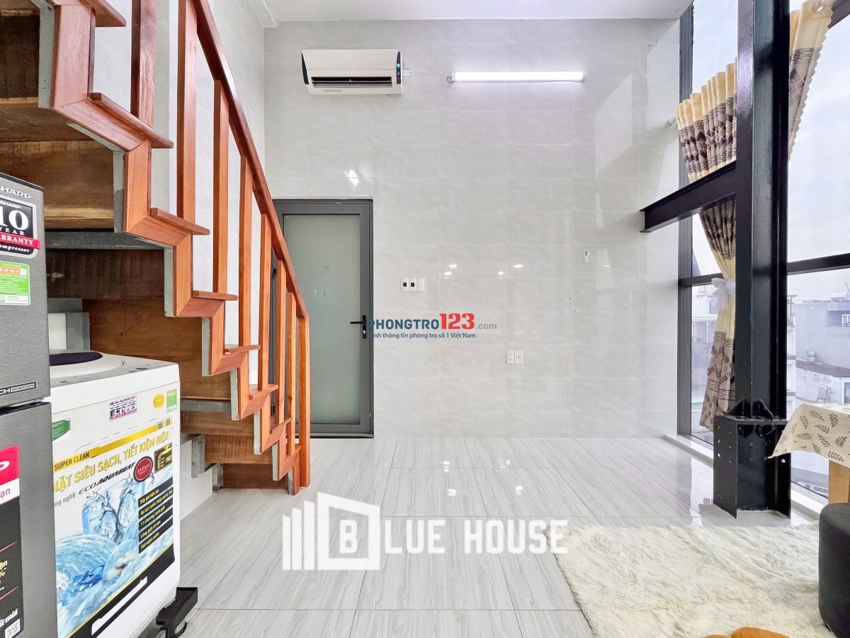  Cho Thuê Phòng Trọ Gác Cao 1m7, Đứng Được, View Kính Gần Chợ Tân Hương, Aeon Tân Phú