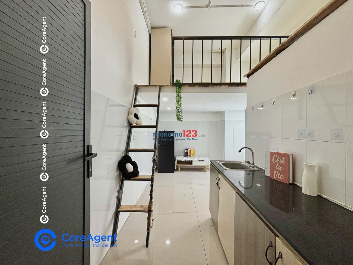 Cho Thuê Phòng Gác Cao Sẵn Nội Thất NGAY NGÃ TƯ BỐN XÃ - HÒA BÌNH