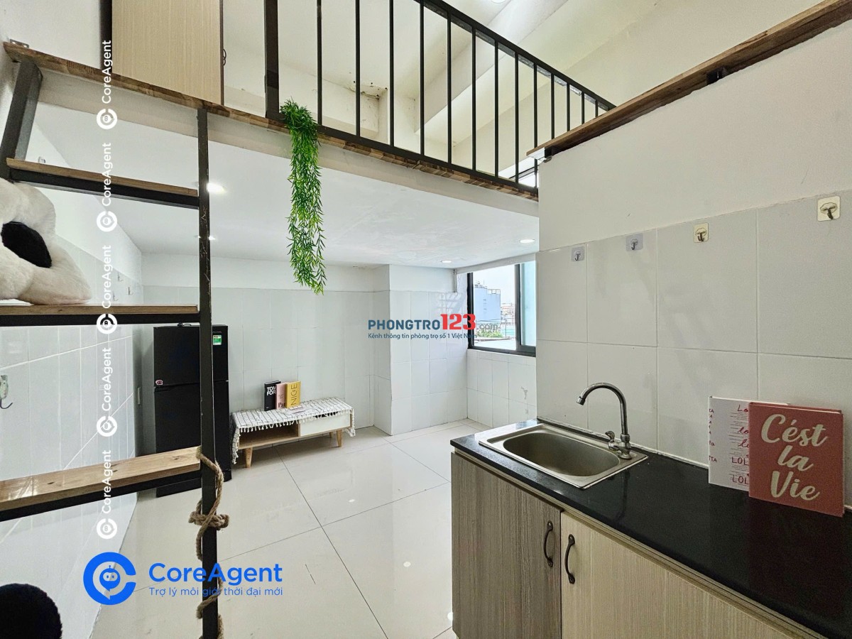 Cho Thuê Phòng Gác Cao Sẵn Nội Thất NGAY NGÃ TƯ BỐN XÃ - HÒA BÌNH