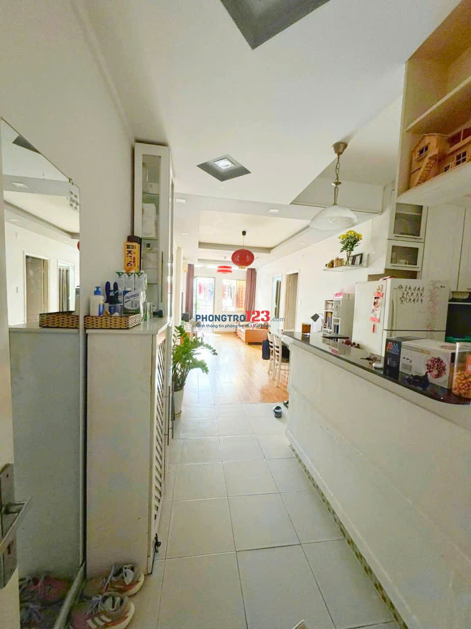 Chung cư Cống Quỳnh, Quận 1: 2p ngủ, đầy đủ NT, 70m2, 11triệu