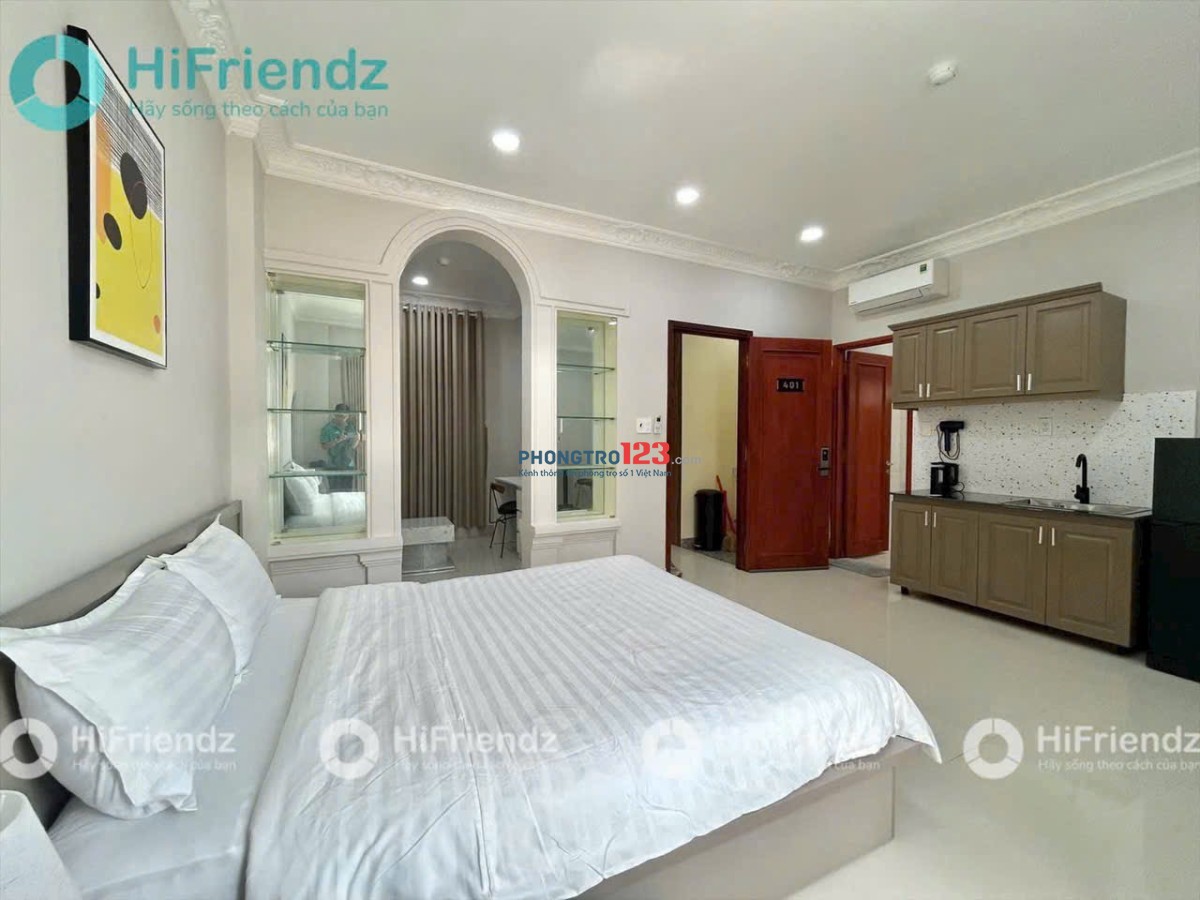 CHO THUÊ CĂN STUDIO FULL NỘI THẤT BẠCH ĐẰNG – GẦN SÂN BAY – GIỜ GIẤC TỰ DO