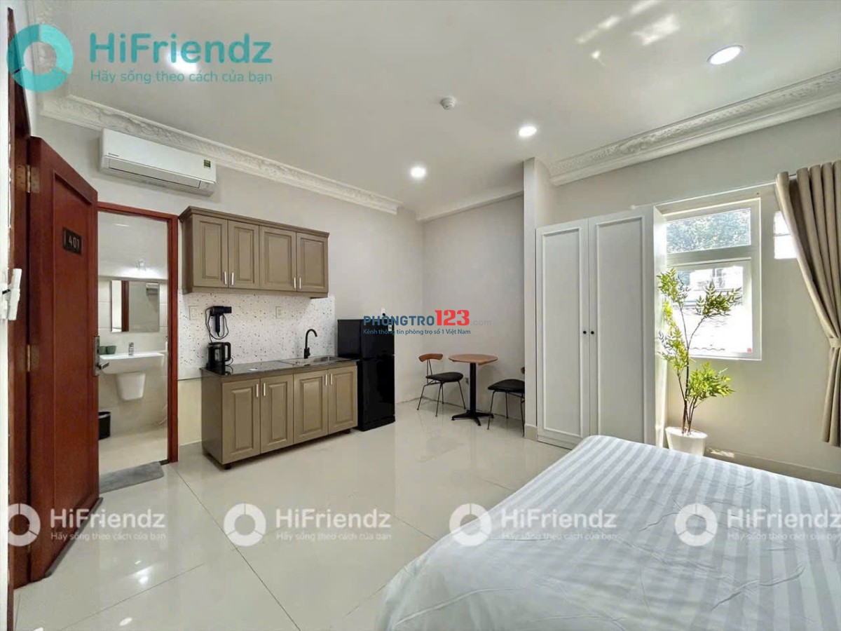 CHO THUÊ CĂN STUDIO FULL NỘI THẤT BẠCH ĐẰNG – GẦN SÂN BAY – GIỜ GIẤC TỰ DO