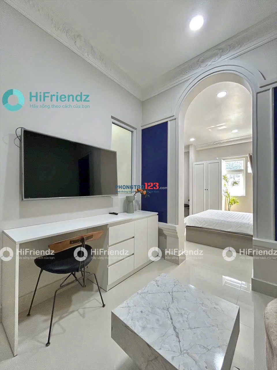 CHO THUÊ CĂN STUDIO FULL NỘI THẤT BẠCH ĐẰNG – GẦN SÂN BAY – GIỜ GIẤC TỰ DO