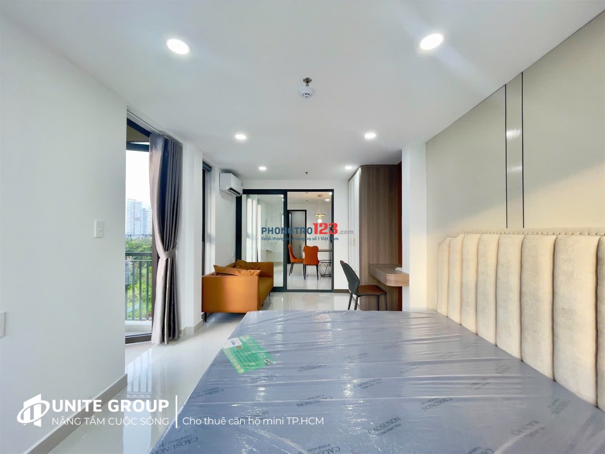 1PN BAN CÔNG FULL NỘI THẤT VIEW ĐẸP