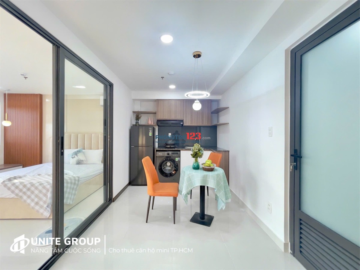 1PN BAN CÔNG FULL NỘI THẤT VIEW ĐẸP