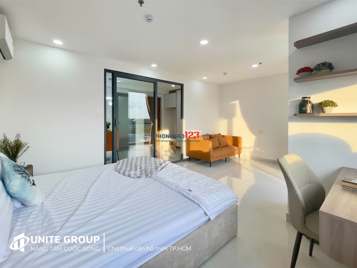 1PN BAN CÔNG FULL NỘI THẤT VIEW ĐẸP