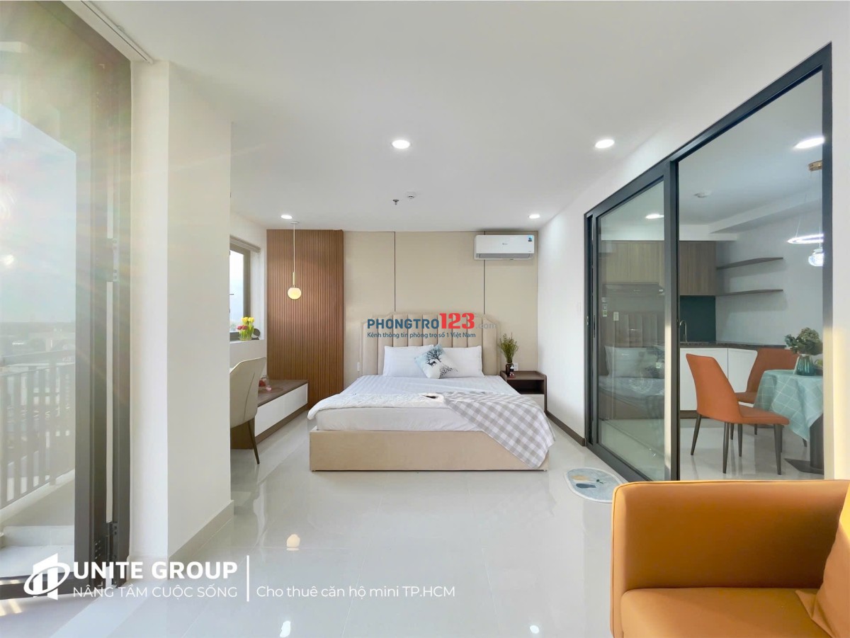 1PN BAN CÔNG FULL NỘI THẤT VIEW ĐẸP