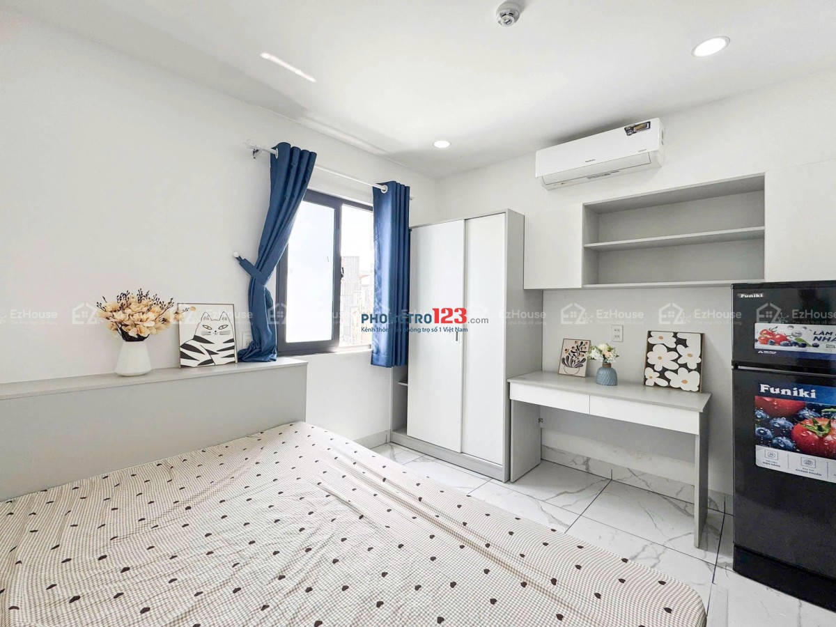 CHO THUÊ CĂN HỘ FULL NỘI THẤT - CỬA SỔ TRỜI NGAY VÕ THÀNH TRANG