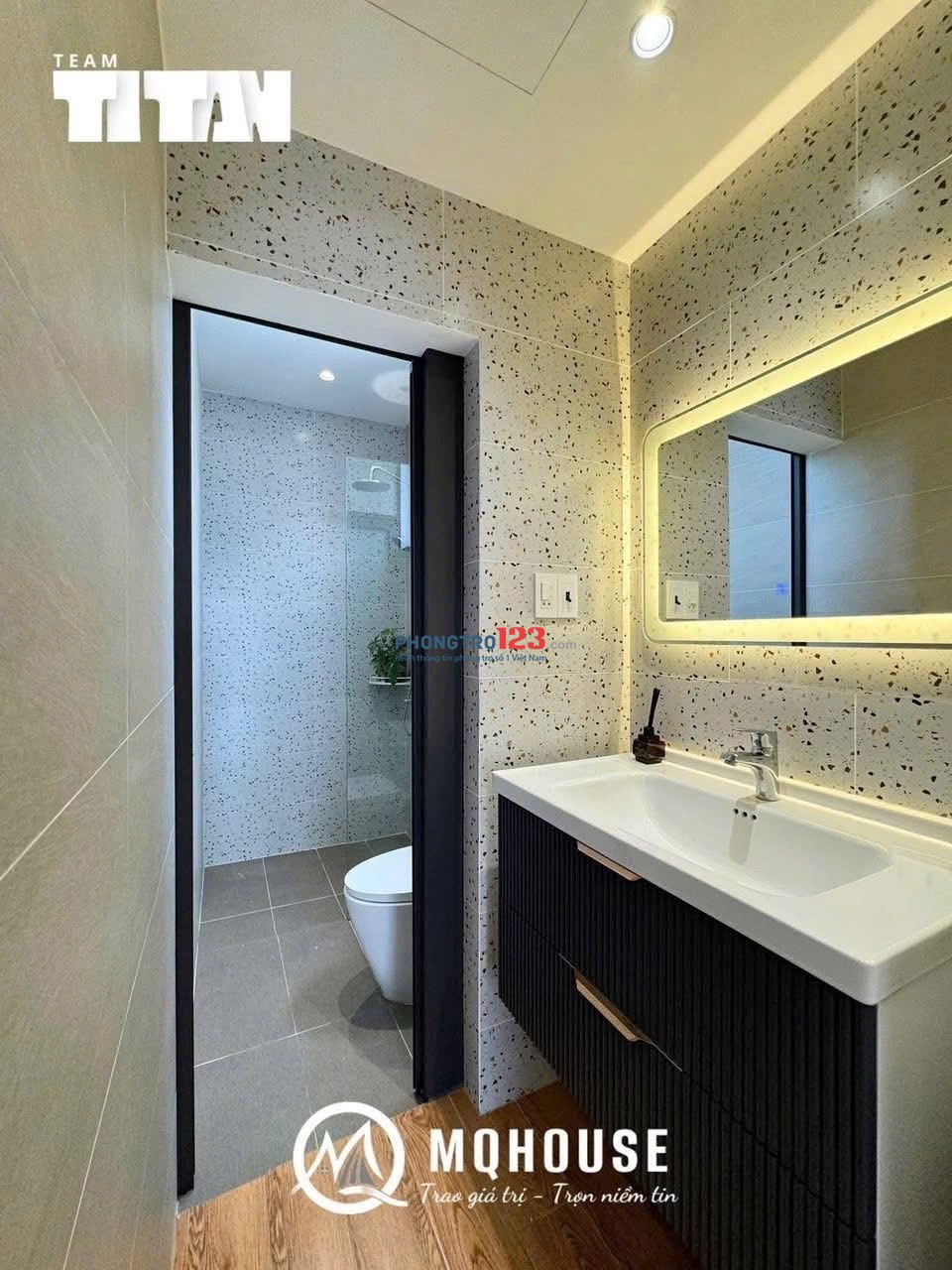 Căn hộ 1PN tách bếp ngay Lăng Cha Cả đầy đủ tiện nghi