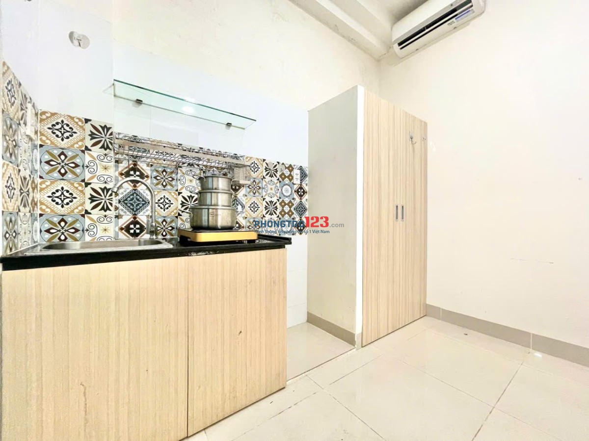 PHÒNG MỚI 100% FULL NỘI THẤT XỊN XÒ NGAY BÙI ĐÌNH TÚY GẦN ĐẠI HỌC GTVT, HUTECH, FTU