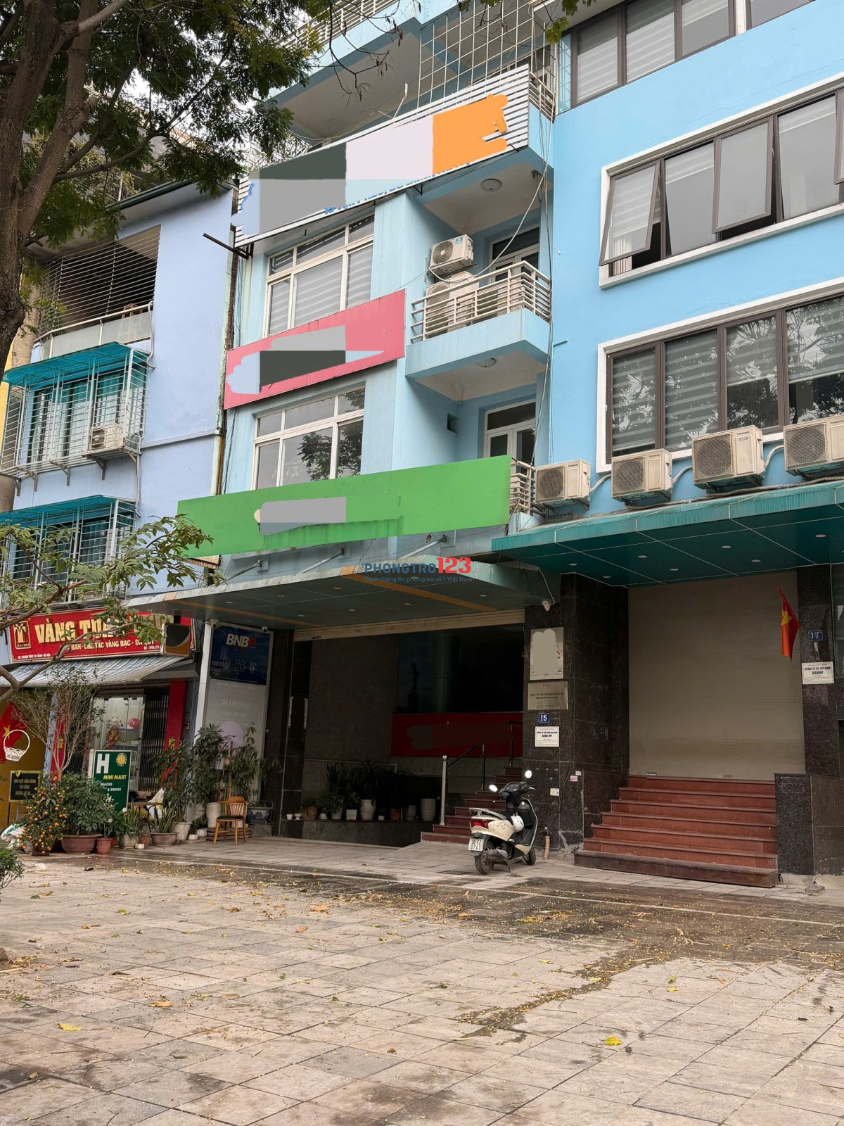 CHO THUÊ NHÀ MẶT PHỐ VẠN PHÚC – Quận BA ĐÌNH(cũ) – 135M2 x 5 TẦNG( đã cho thuê 04 tầng)