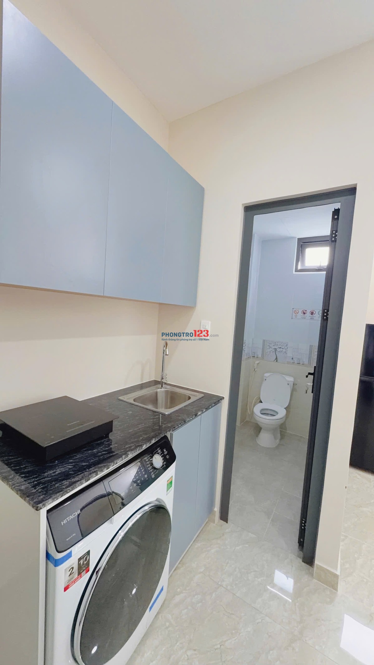 CHO THUÊ CĂN HỘ CAO CẤP 1PN CÓ MÁY GIẶT NGAY NGÃ TƯ HÀNG XANH- NGUYỄN XÍ, BÌNH THẠNH