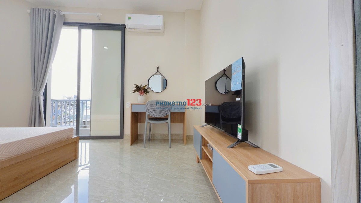 CHO THUÊ CĂN HỘ CAO CẤP 1PN CÓ MÁY GIẶT NGAY NGÃ TƯ HÀNG XANH- NGUYỄN XÍ, BÌNH THẠNH