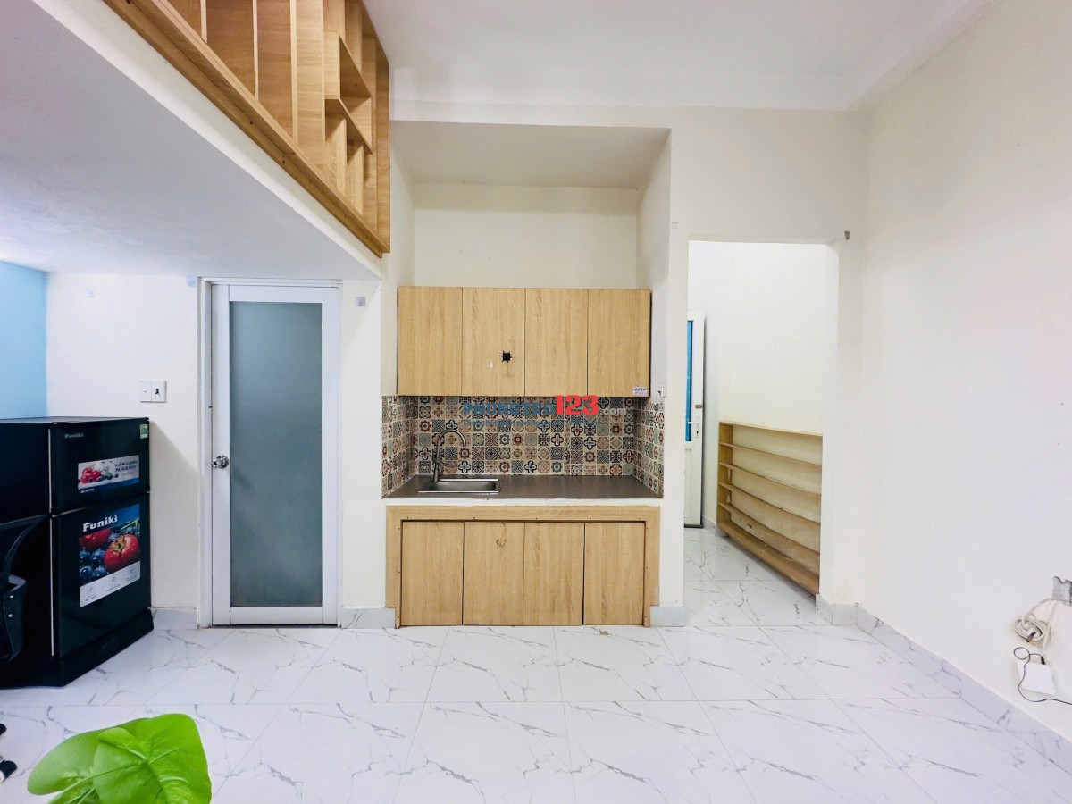 CĂN HỘ DỊCH VỤ FULL NỘI THẤT CỬA SỔ TRỜI THOÁNG MÁT