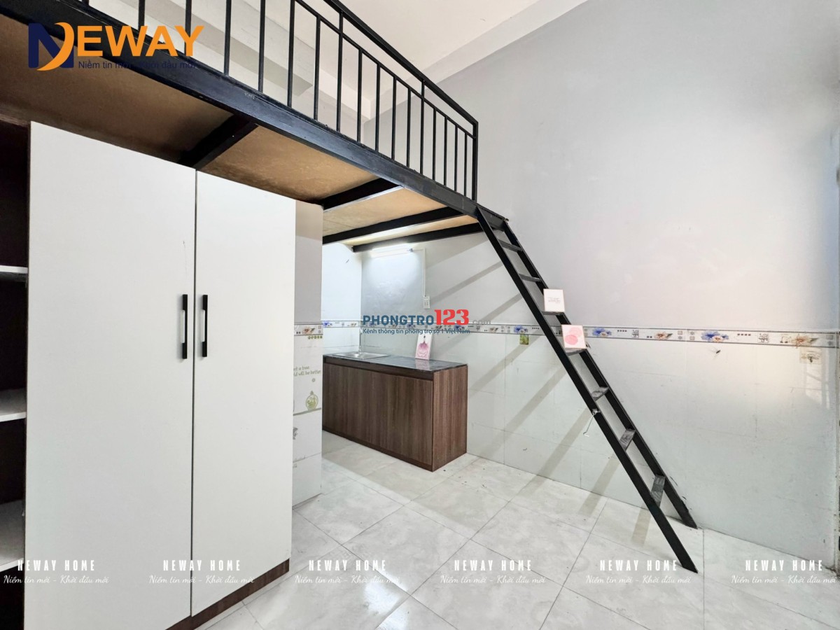 PHÒNG TRỌ NGAY NGÃ 4 BỐN XÃ GIÁ RẺ FULL NỘI THẤT