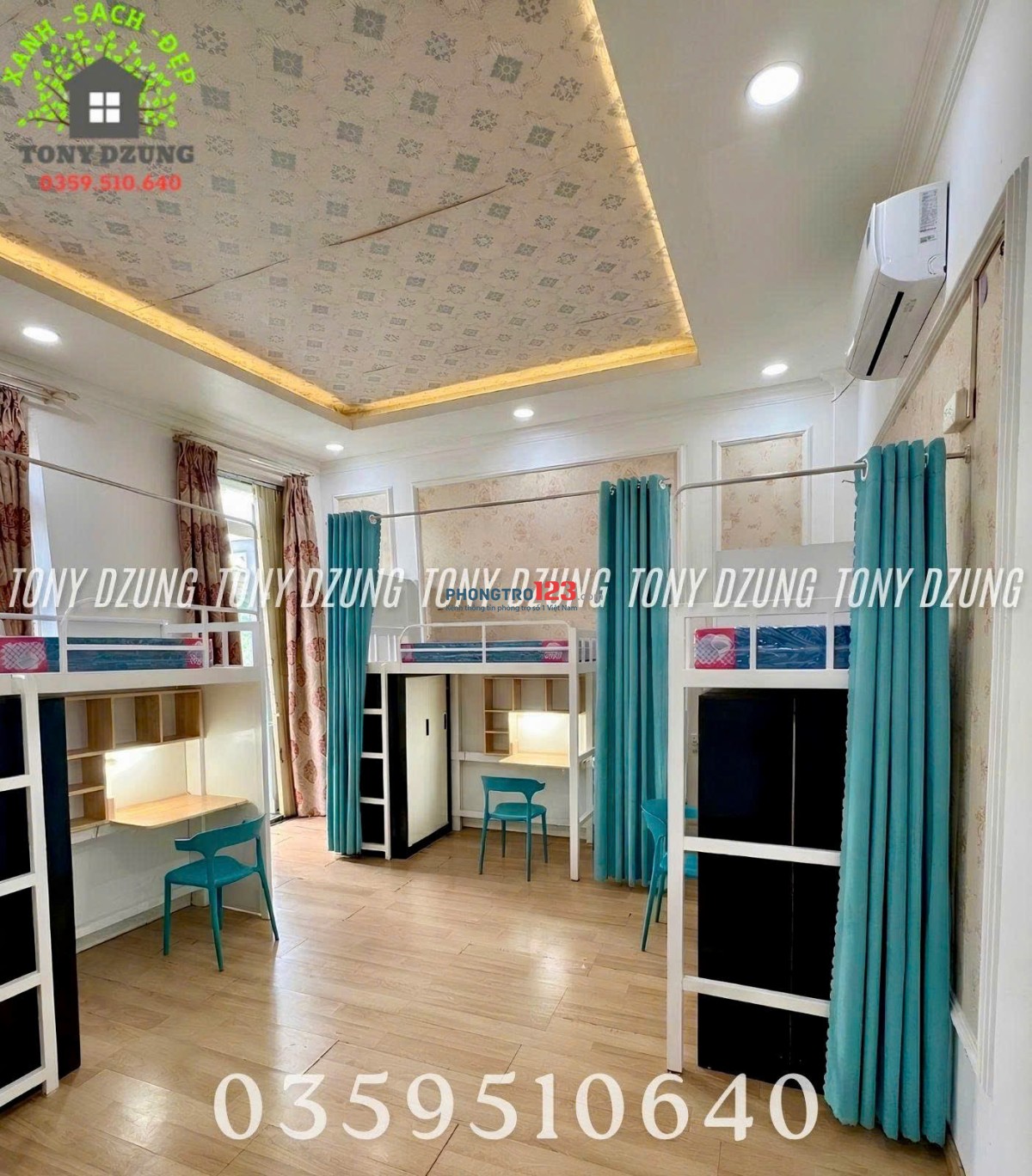 SÀI GÒN NÓNG GẦN 40 ĐỘ - TÌM ĐÂU RA PHÒNG MÁY LẠNH 24/7 MÀ CHỈ 2.2 TRIỆU? - NGAY ĐH CÔNG NGHIỆP CS1