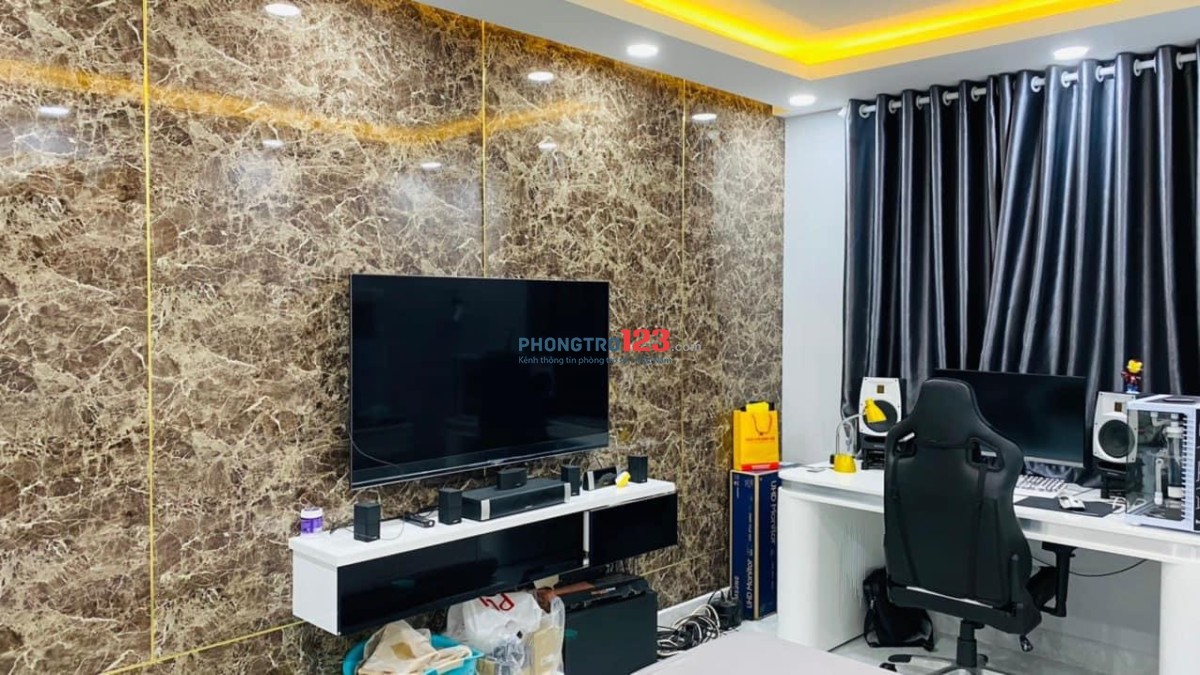 Cho thuê căn hộ Diamond Riverside diện tích 74m, 2pn, 2wc full nội thất giá 10 triệu