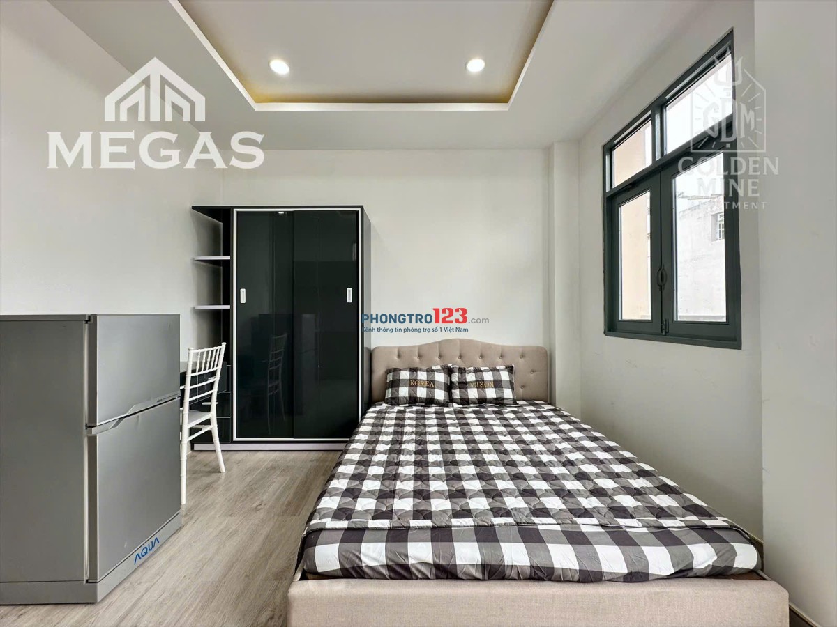Cho Thuê Phòng Trọ Full Nội Thất, Mới 100%, Tại Lê Văn Sỹ, Gần Quận 1, Quận 3, Công Viên Gia Định