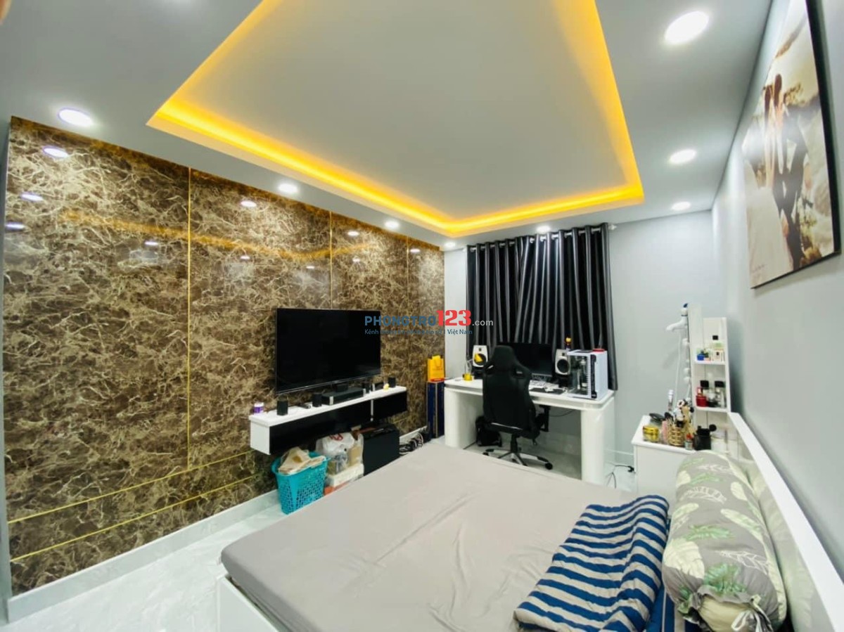Cho thuê căn hộ Diamond Riverside diện tích 74m, 2pn, 2wc full nội thất giá 10 triệu