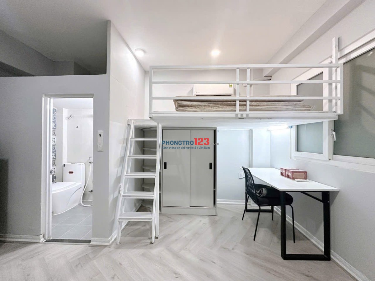 Phòng 40m² Gác Lửng, Cửa Sổ Lớn Full Nội Thất – Âu Dương Lân, Quận 8 Ngay Cầu Chữ Y Gần Trung Tâm