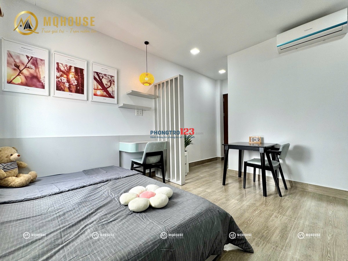 CHO THUÊ STUDIO CỬA SỔ FULL NT CỰC ĐẸP KHU ĂN UỐNG BÀU CÁT GIÁP TÂN PHÚ