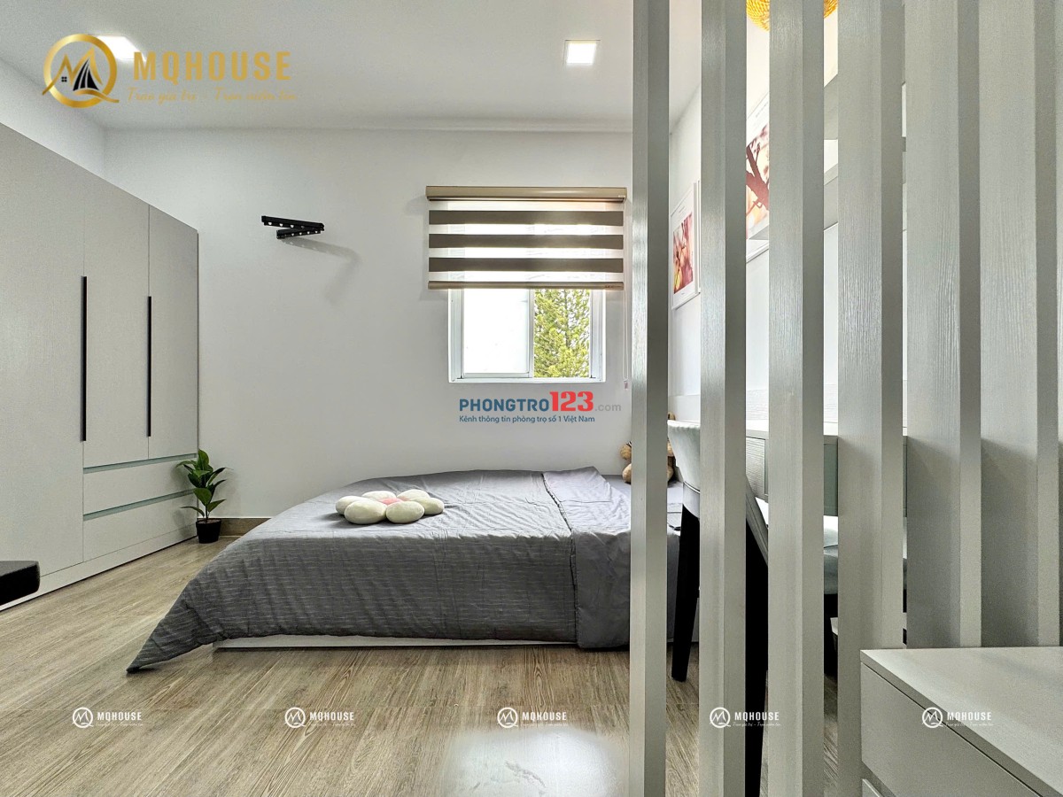 CHO THUÊ STUDIO CỬA SỔ FULL NT CỰC ĐẸP KHU ĂN UỐNG BÀU CÁT GIÁP TÂN PHÚ