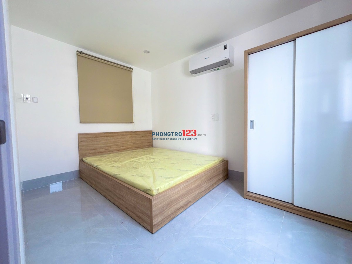 Cho thuê phòng Cát Lái gần citisoho, 1pn 1pk siêu rộng 40m2 có thang máy siêu rẻ 4tr7 full nt